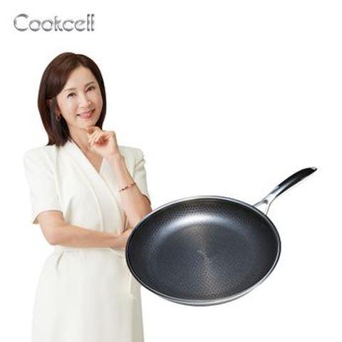 전인화의 쿡셀 더블 블랙큐브 프라이팬 28cm