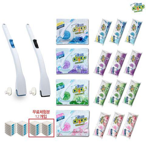 (216회/4년치)이지드롭 변기클리너 레몬+라벤더+허브+화이트