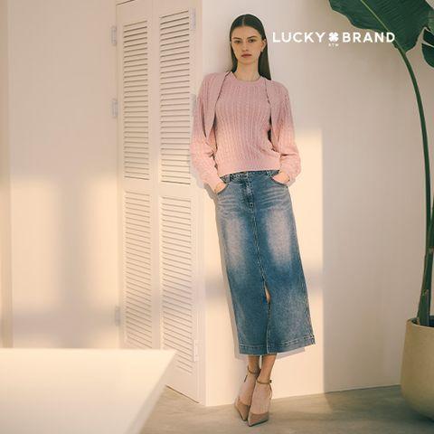 [Lucky Brand] 럭키브랜드 24SS 데님 미디스커트 1종