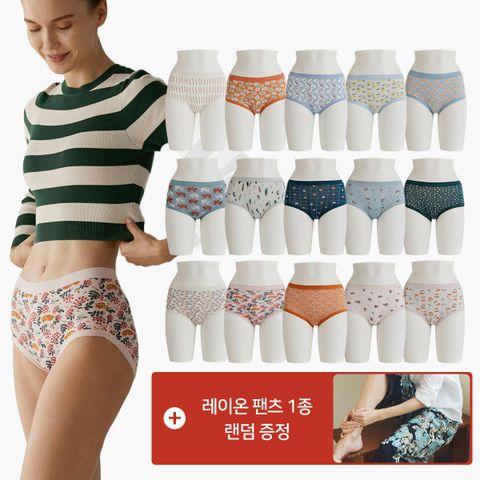 [롯데카드5%할인]라페어 비밀의숲 팬티 15종 + 인견 7부 팬츠(모바일)