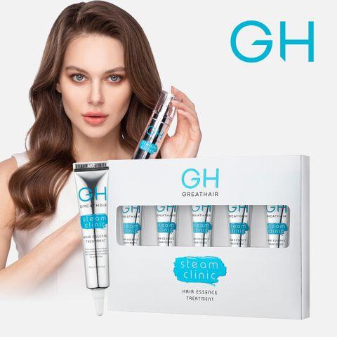 [국민7%할인]그레이트헤어 스팀클리닉 헤어에센스 트리트먼트 1BOX (15ml*5개) 