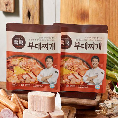 [백종원] 빽쿡 부대찌개 600g x 4개