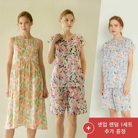  (론칭가69,900원!)24SS 라페어 60수 아사 면 라운지웨어 세트