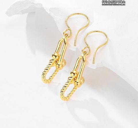 [삼성금거래소]24K 시엔나 귀걸이 4.5g