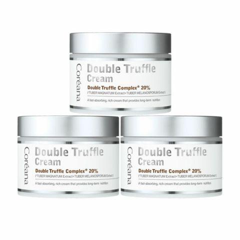 [삼성카드7%할인][내일도착]코리아나 더블 트러플크림 100ml 3통 (1+1+1)
