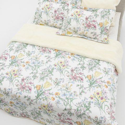 마지막! 크리스피바바 수퍼킹 긴양털이불+양모패드+베개커버2