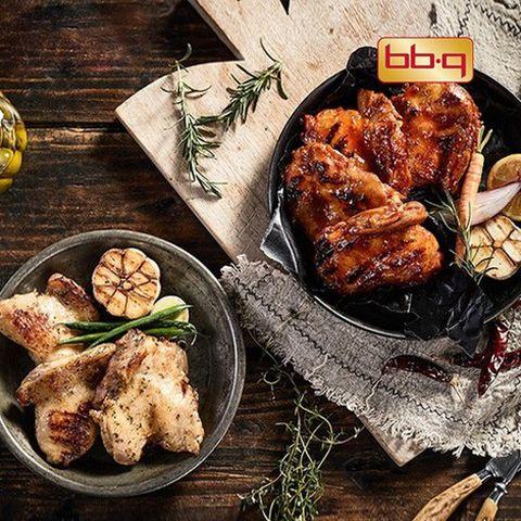 [방송에서만]BBQ통살닭다리 소금20팩+치킨강정