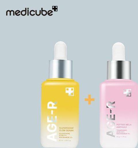 글루타치온 앰플 50ml 1개 +펩타이드 멜라 앰플 50ml 1개