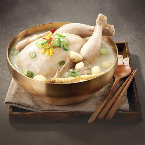 [CJ단독♥]올반 유황먹인 냉장닭 영양삼계탕 900g 8팩