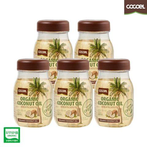 [M] 팔레오 코코엘 유기농 코코넛오일 5병
