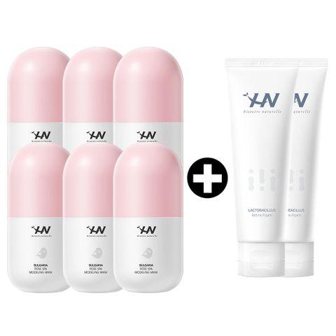 불가리아로즈 VVIP 스파 케어 모델링팩 완벽 더블 구성 패키지(팩 24회분 + 리파인폼 80g*2)